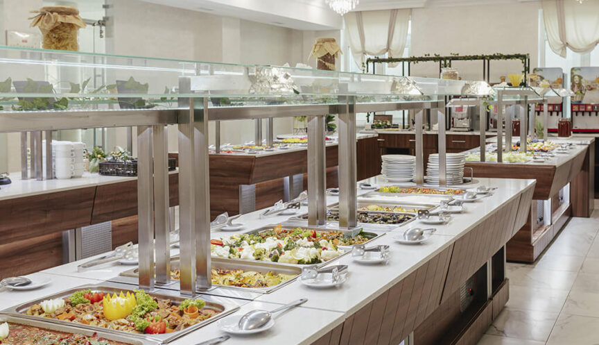 Ресторан шведской линии